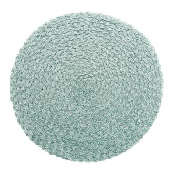 Lugar Americano 38cm Azul Leaf